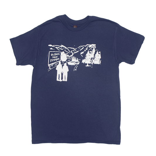 We Were Never Strangers | Navy T-Shirt
