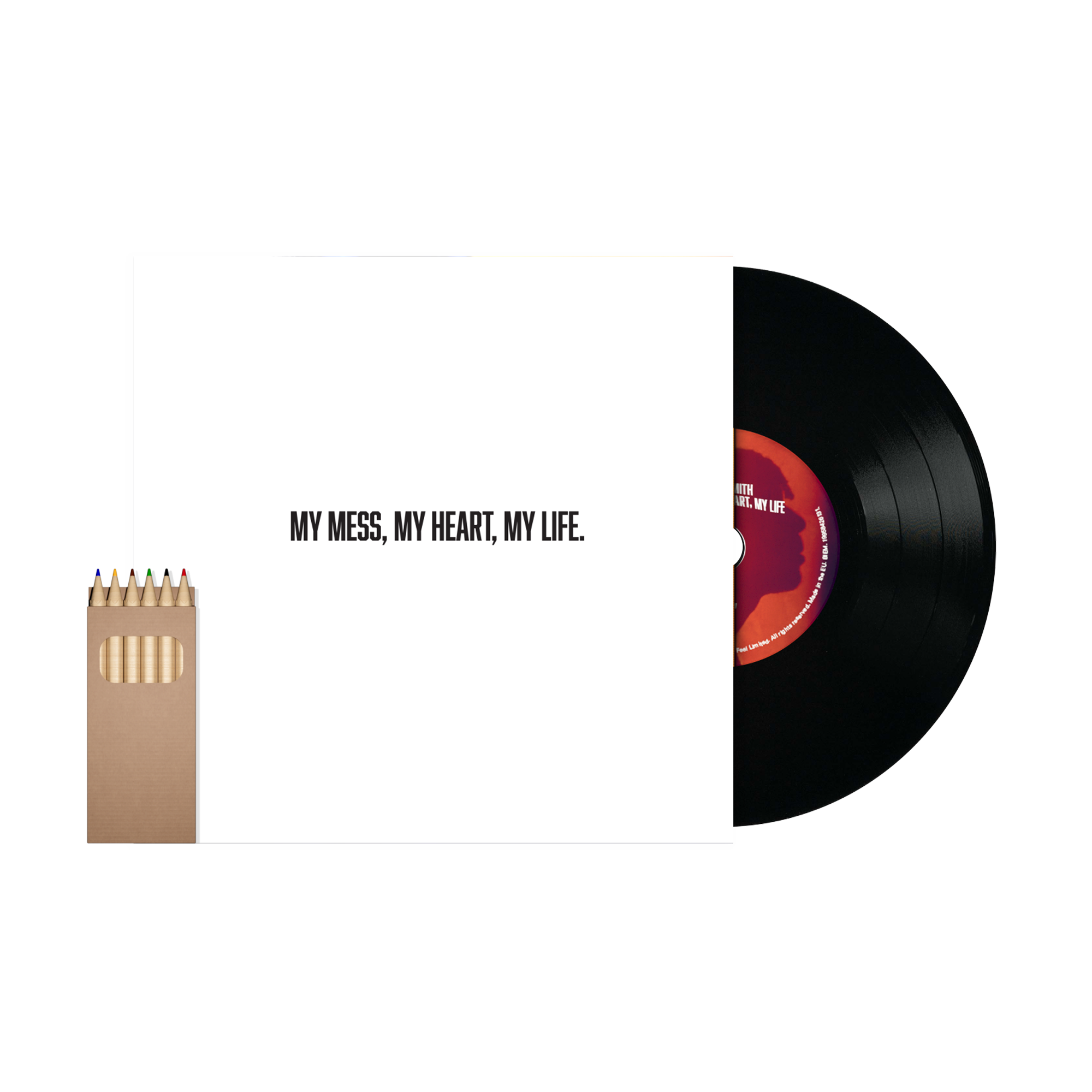 My Mess, My Heart, My Life. | Design Your Own Vinyl