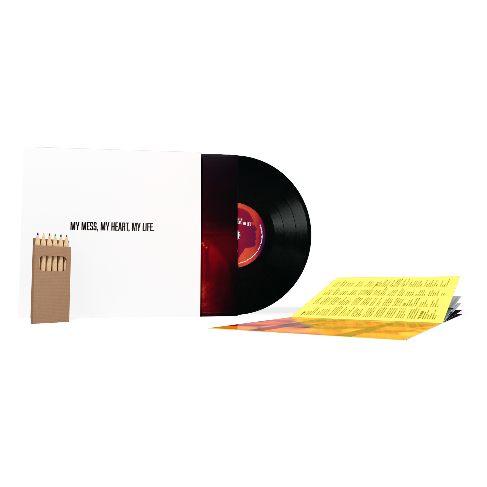 My Mess, My Heart, My Life. | Design Your Own Vinyl