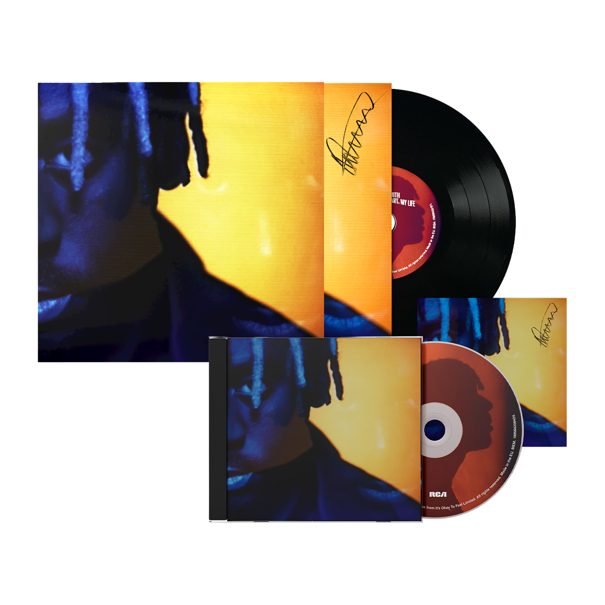 Myles Smith - My Mess, My Heart, My Life. - Signed Exclusive Bundle Including Signed Black Vinyl and Signed CD.