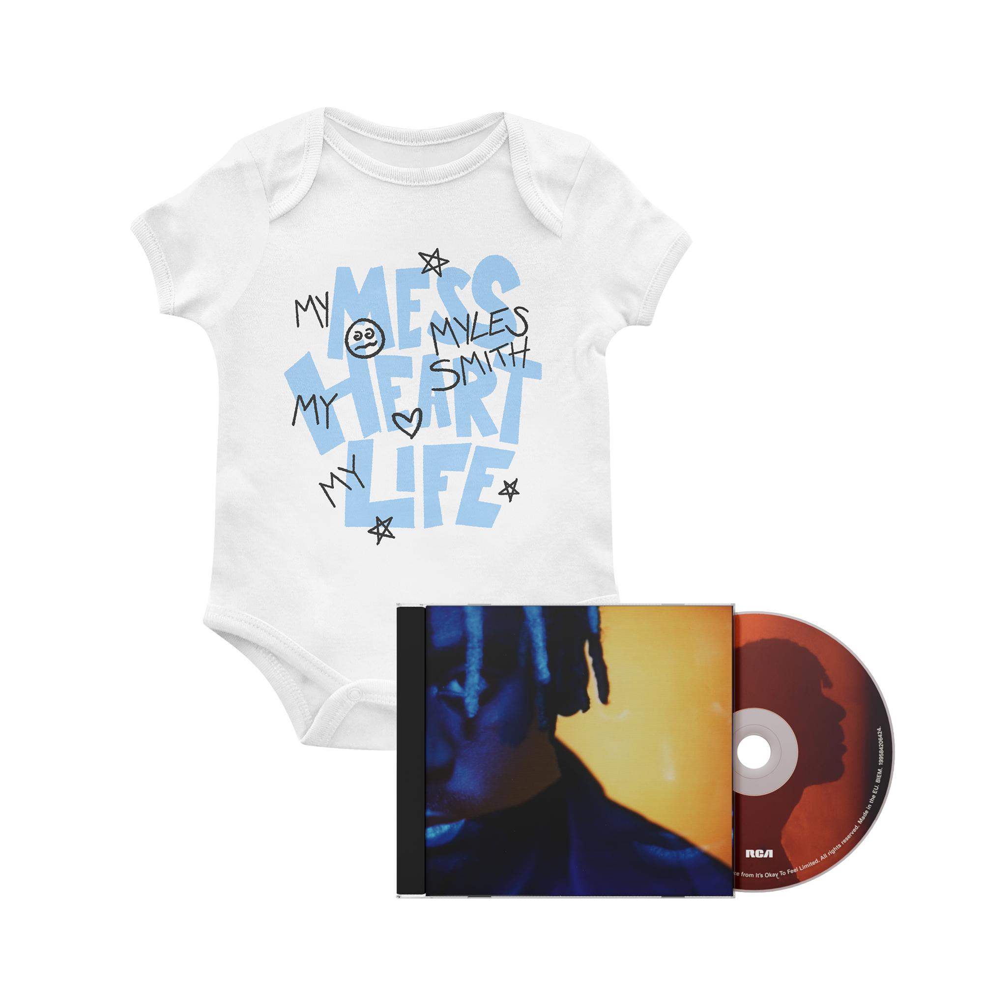 My Mess, My Heart, My Life. | Babygrow Bundle