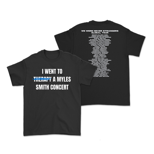 Therapy | Black Tour Tee