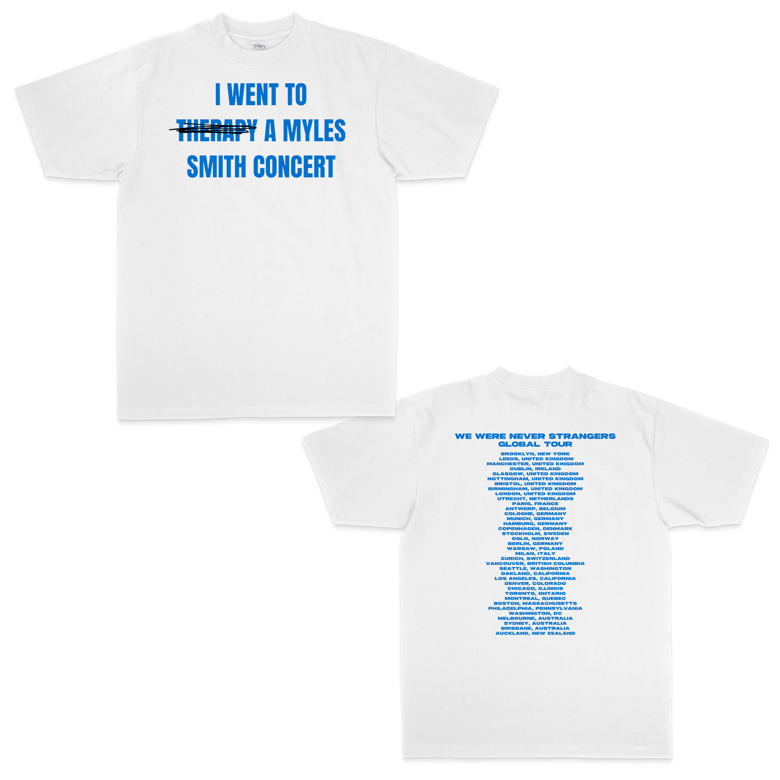 Therapy | White Tour Tee